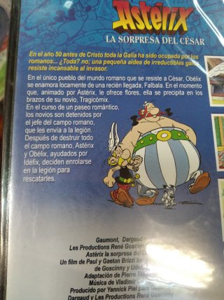 Astérix La Sorpresa del César DVD