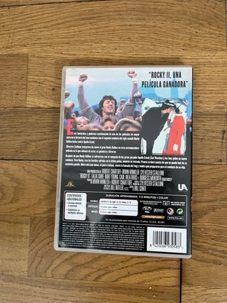 DVD Rocky II Sylvester Stallone Español