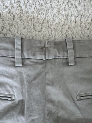 Mango Man Grey Chino Pants Size 42 Straight Fit
