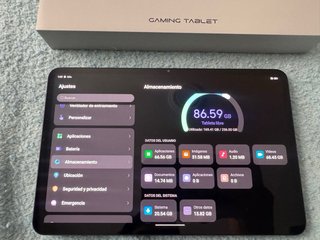 Tablet Android Red Magic nero 2 mesi di utilizzo