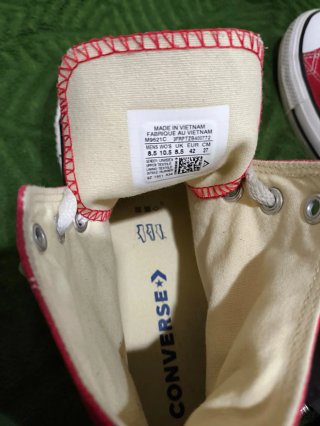 Zapatillas Converse All Star Rojas Talla 42