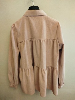 Camisa pana Zara Talla L Rosa
