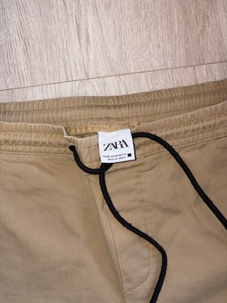 Pantalón corto Zara Marrón Talla M