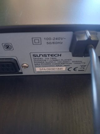 Reproductor DVD Sunstech DX-T800