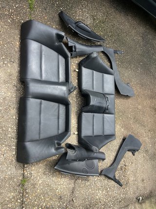 Asientos BMW E46 Cabrio Negro Cuero
