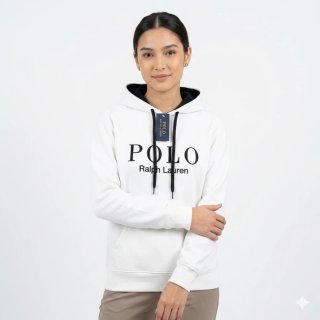 Sudadera Polo Ralph Lauren Blanca Mujer
