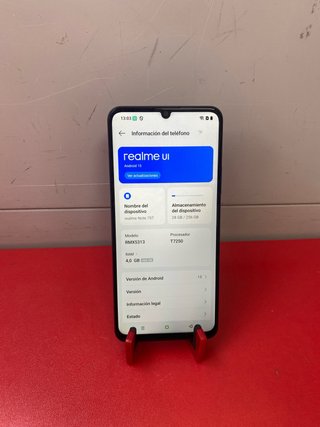 REALME NOTE 70T: 256GB/4GB DE RAM