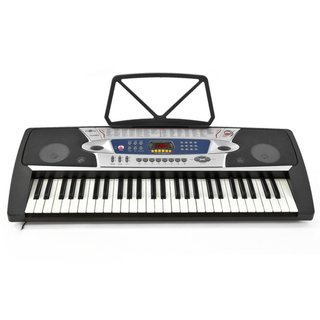 Teclado electrónico con pie