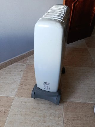 Calefactor DeLonghi Rapido Beige/Gris