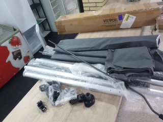 Toldo Retráctil Vevor 3x1.2m Negro