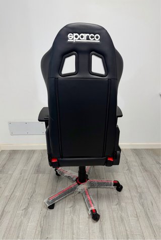 Silla Oficina Sparco Icon Negra/Roja