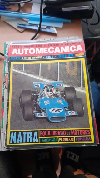 Revista Auto Mecánica año 1970