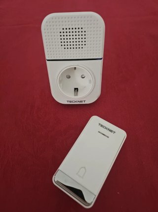 Timbre Inalámbrico Enchufe Tecknet