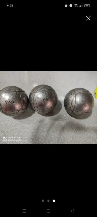 Bolas petanca