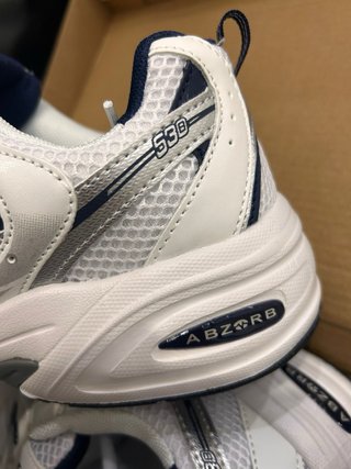 Zapatillas New Balance Talla 42 Blancas/Plata