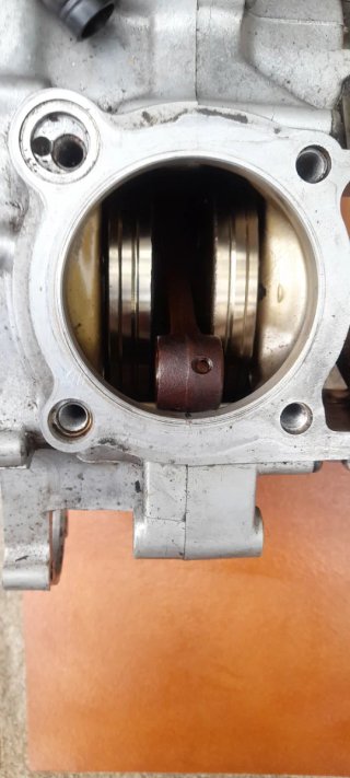 Motor Yamaha SR 250