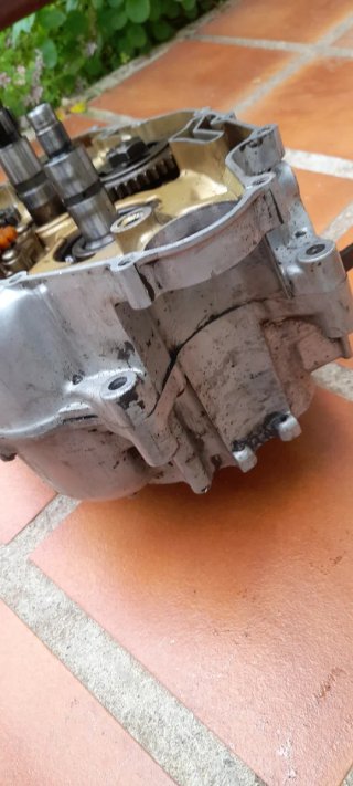 Motor Yamaha SR 250