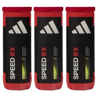 Pelotas Pádel Adidas Speed RX - Pack 3 Botes