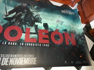 Lona GIGANTE Napoleón (Ridley Scott) NUEVO