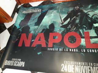 Lona GIGANTE Napoleón (Ridley Scott) NUEVO