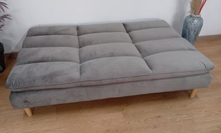 Sofá Cama Confort*, Oscuro. Cómodo. ¡Oferta!