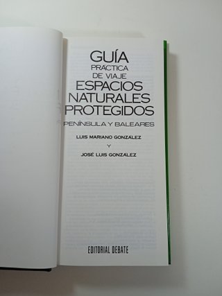 GUÍA DE ESPACIOS NATURALES PROTEGIDOS