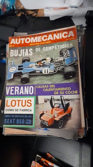 Revista Auto Mecanica año 1971