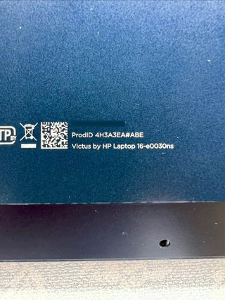 HP Victus 16 RTX 3050 Ryzen 5 32GB 1TB