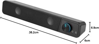Speedlink barra sonido estéreo PC potente