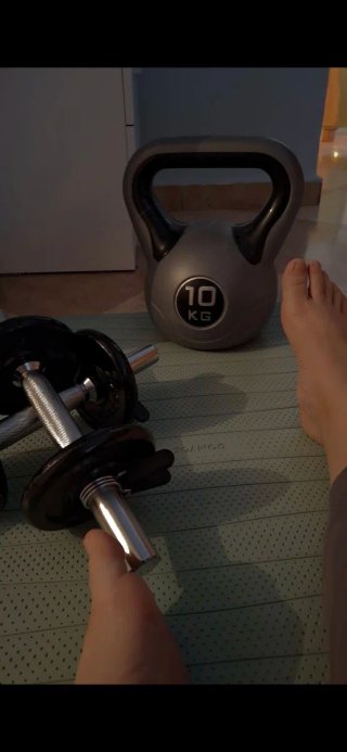 Kettlebell 10kg e Manubri