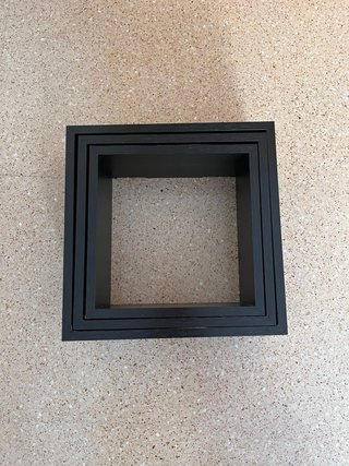 Estanterías Cubo Negras (Set de 3)