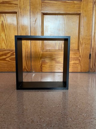 Estanterías Cubo Negras (Set de 3)