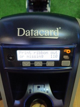 Impresora Tarjetas Datacard SD260 Azul/Gris