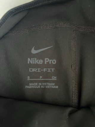 Mallas Nike Pro Sculpt Negras Largas