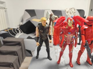 Figuras Marvel y Star Wars precios en descripción