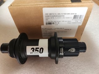 Buje trasero DT Swiss 350 28h 148mm CL Classic