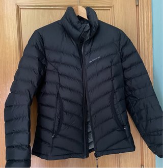 Chaqueta Plumas Mujer Quechua Negra