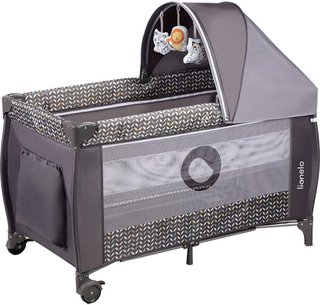 Lionelo cuna viaje bebé mosquitero ajustable