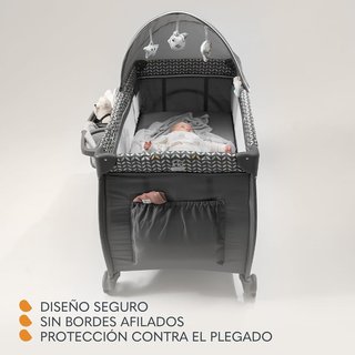 Lionelo cuna viaje bebé mosquitero ajustable