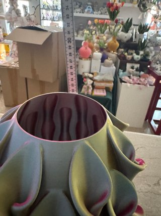 Vaso 3D cambia colore Melaverde