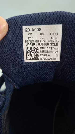 Zapatillas Asics azules talla 43.5