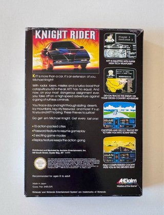 Knight Rider NES PAL/ESP