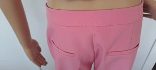 Conjunto Morgan Top Corsé y Pantalón Rosa