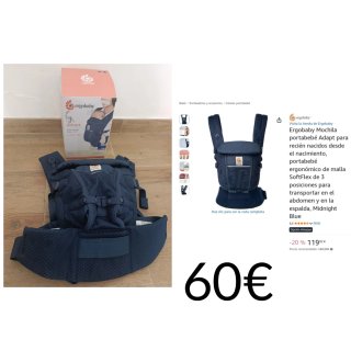 Mochila Ergobaby Adapt Midnight Blue