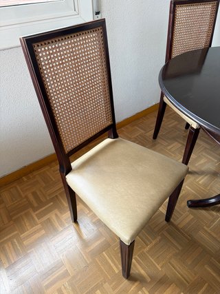 Muebles de comedor de madera completo