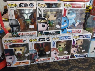 Funko Pop! Star Wars, Marvel, Disney