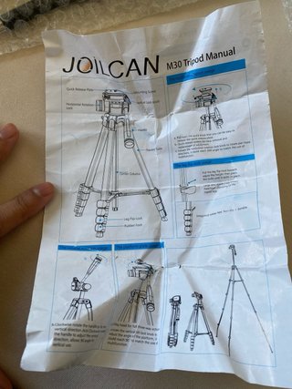 Trípode para La Mayoría de Las Cámaras y Teléfonos