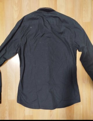 Camisa Givenchy Negra talla M ajustada.