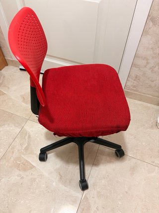 Silla de escritorio roja