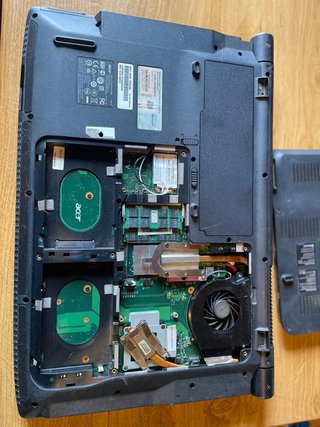 Portátil Acer 8920G Negro